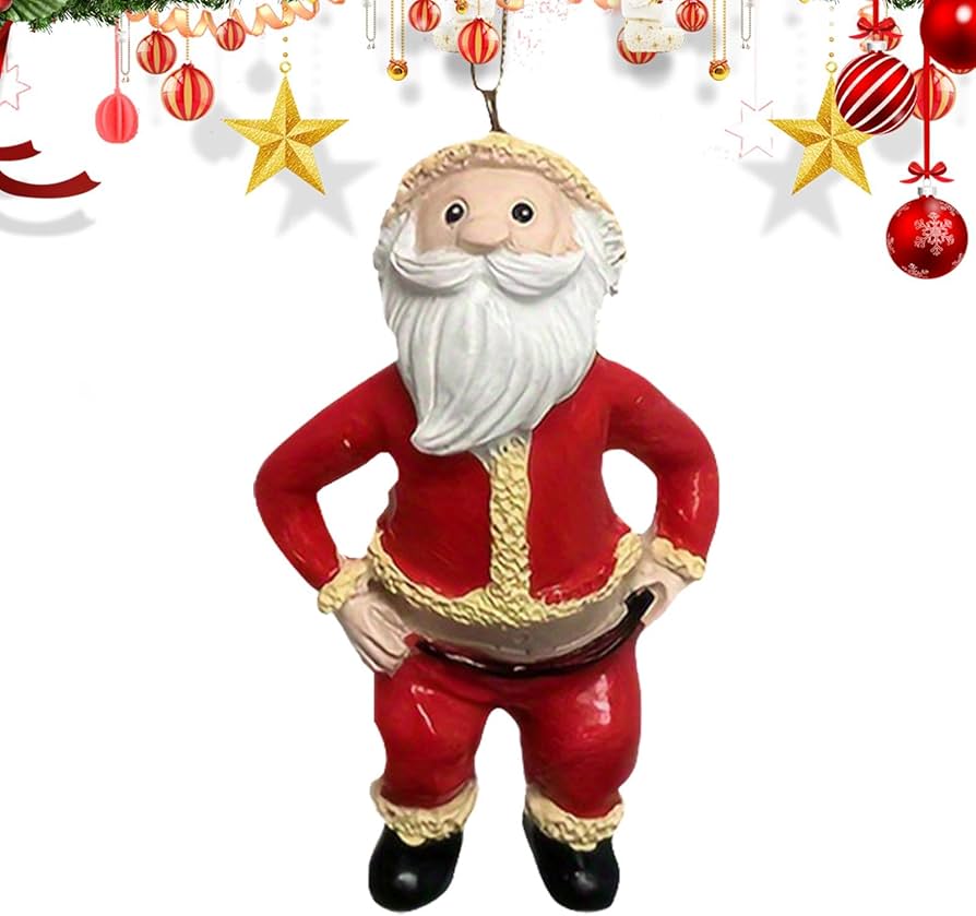 Amazon.co.jp: クリスマスツリー用サンタクロースオーナメント